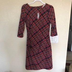 J.McLaughlin plaid dress
